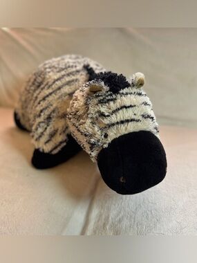 My Pillow Pets Zebra Black & White Large Authentic Plush Stuffed Animal 2009